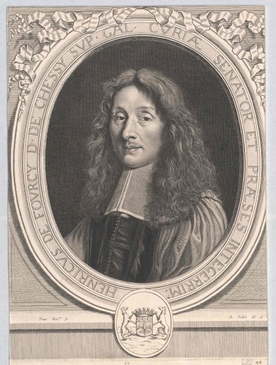 Henri II Fourcy (nyomtatás) alkotó: Artist Unknown