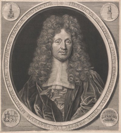 Henri II Fourcy (nyomtatás) alkotó: Artist Unknown