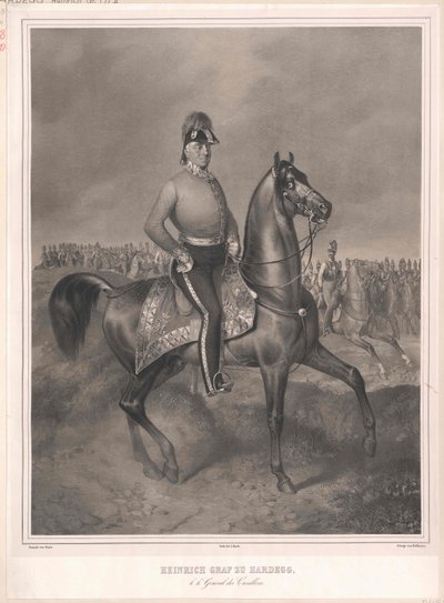 Henry gróf Hardegg alkotó: Artist Unknown
