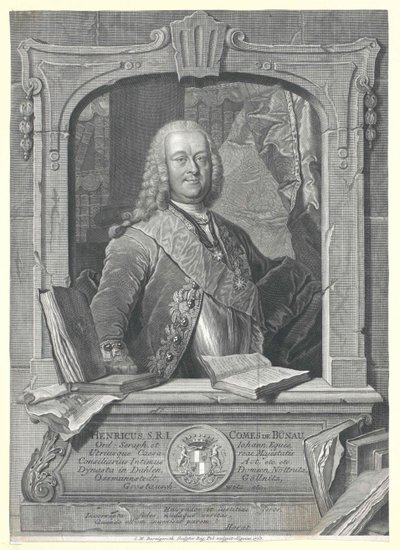 Henry gróf von Buenau alkotó: Artist Unknown