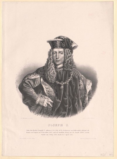 I. József szent római császár alkotó: Artist Unknown