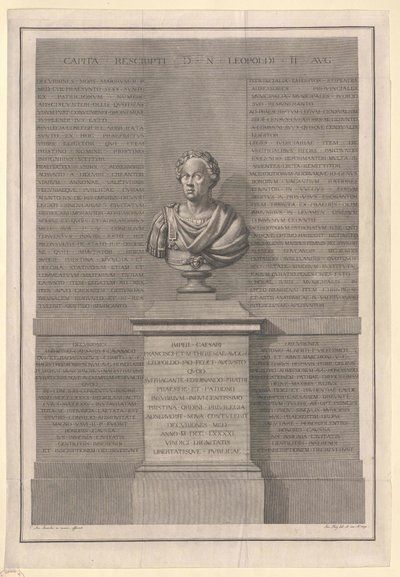 II. Leopold szent római császár alkotó: Artist Unknown