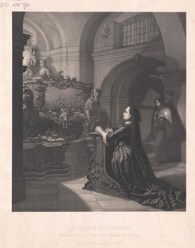 Mária Terézia szent római császárnő alkotó: Artist Unknown
