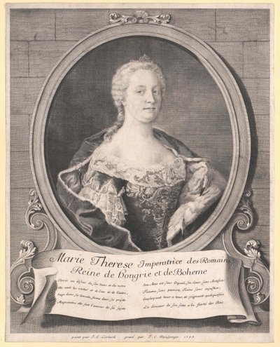 Mária Terézia szent római császárnő alkotó: Artist Unknown