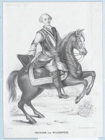 Ignatius báró von Kellersperg alkotó: Artist Unknown