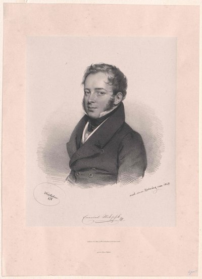 Mikschik Immanuel (nyomtatás) alkotó: Artist Unknown