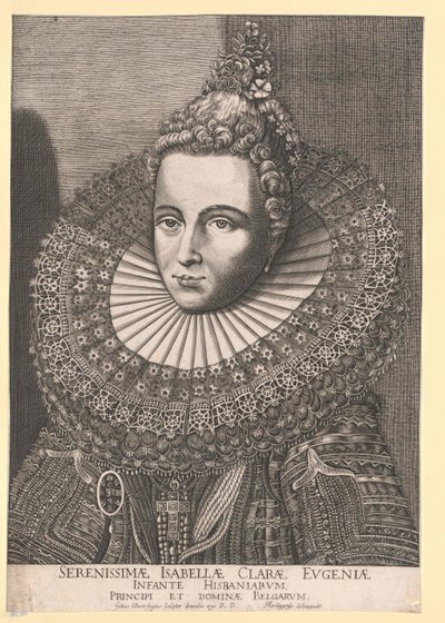 Isabella Clara Eugenia spanyol infánsnő alkotó: Artist Unknown