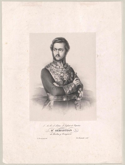 Sebastian spanyol infáns alkotó: Artist Unknown