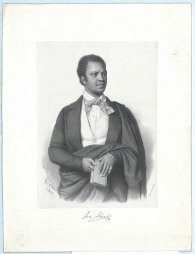 Ira Frederick Aldridge alkotó: Artist Unknown
