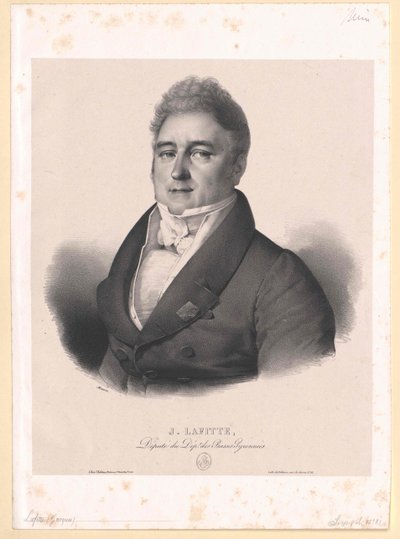 Jacques Lafitte alkotó: Artist Unknown