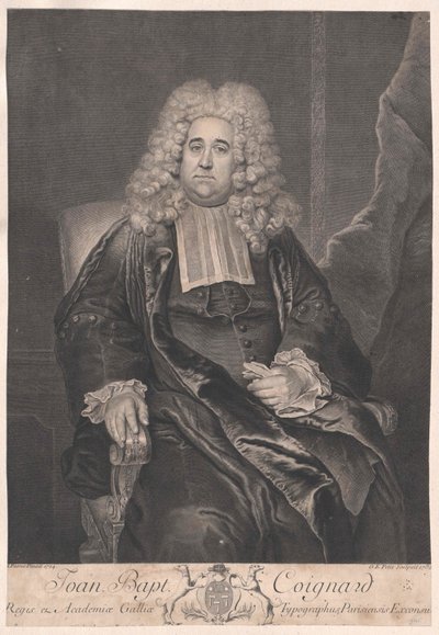 Jean Baptiste Coignard alkotó: Artist Unknown