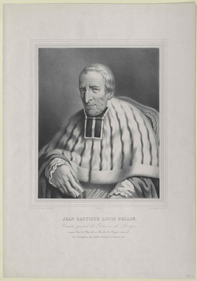 Jean Baptiste Louis Pollin alkotó: Artist Unknown