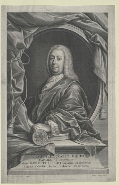 Jean Daniel Antoine Comte de Thirimont Scockart (nyomtatás) alkotó: Artist Unknown