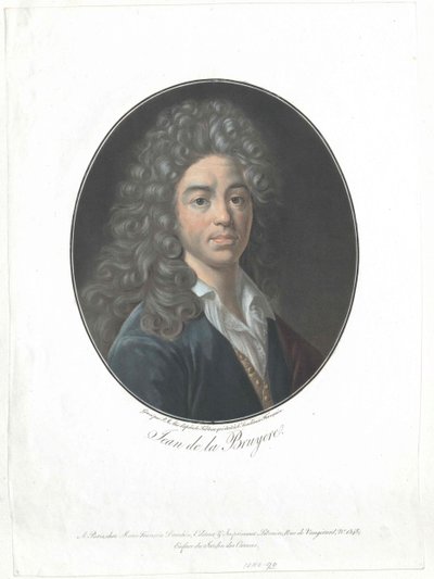 Jean de La Bruyere alkotó: Artist Unknown