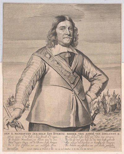 Johan Evertsen alkotó: Artist Unknown