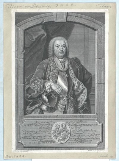 Johann Albrecht Andreas Adam Rieter von Kornburg és Kalbensteinberg Johann Albrecht Andreas Adam Rieter von Kornburg és Kalbensteinberg alkotó: Artist Unknown