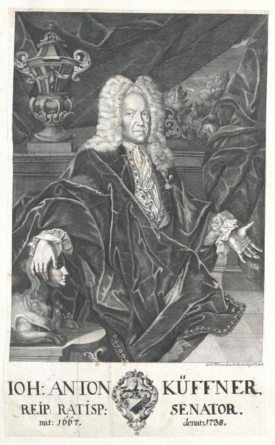 Johann Anton Kueffner alkotó: Artist Unknown