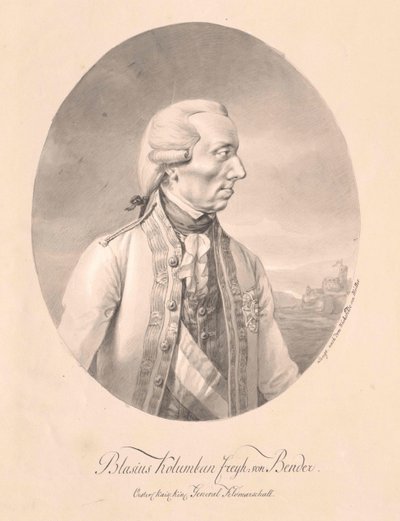 Johann Blaise báró Johann Blaise báró Bends alkotó: Artist Unknown