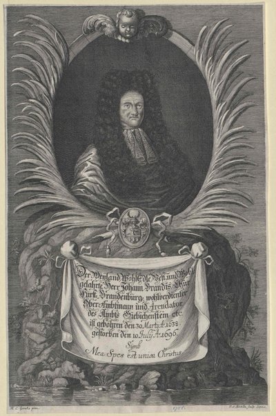 Johann Brandis (nyomtatás) alkotó: Artist Unknown