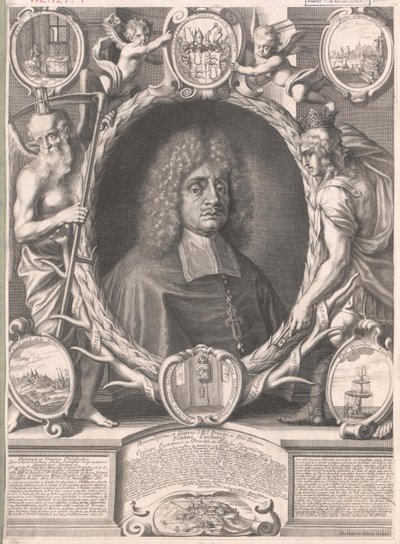 Johann Eucharius Schenk von Castell báró (nyomtatás) alkotó: Artist Unknown