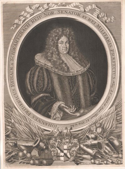 Johann Frederick Behaim von Schwarzbach alkotó: Artist Unknown