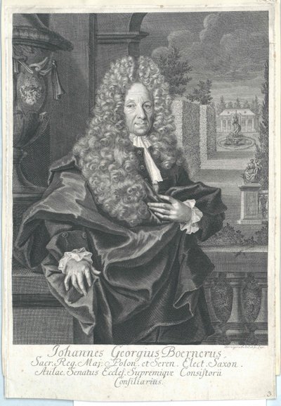 Johann Georg Boerner alkotó: Artist Unknown