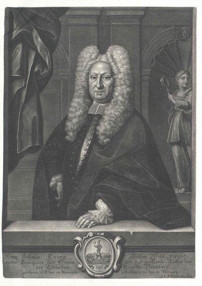 Johann Georg Müller alkotó: Artist Unknown