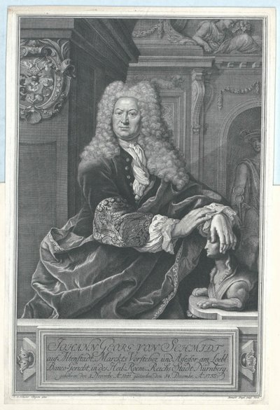 Johann Georg von Schmidt Altenstadtról alkotó: Artist Unknown