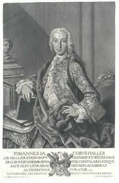 Johann Jacob Haller von Hallerstein alkotó: Artist Unknown