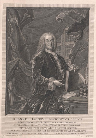 Johann Jakob Mascov alkotó: Artist Unknown