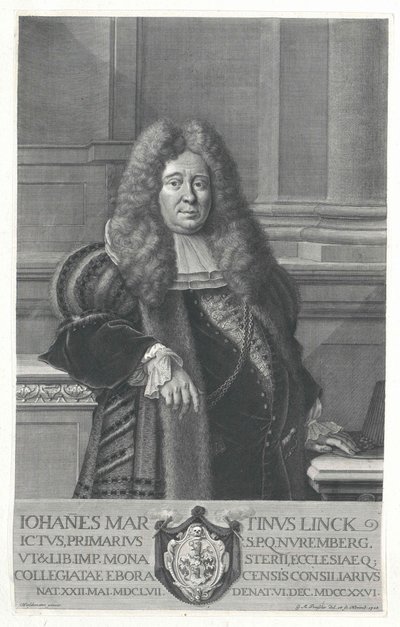 John Martin Linck alkotó: Artist Unknown