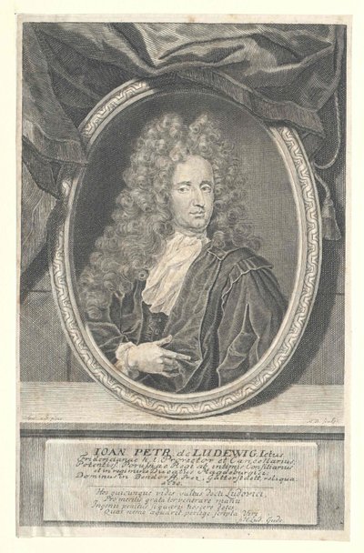 Johann Peter von Ludewig (nyomtatás) alkotó: Artist Unknown