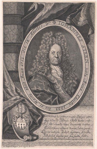 Johannes Stern (nyomtatás) alkotó: Artist Unknown