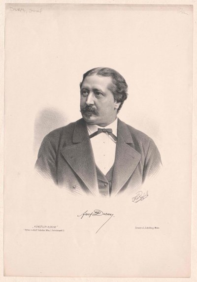 Joseph Durm (nyomtatás) alkotó: Artist Unknown