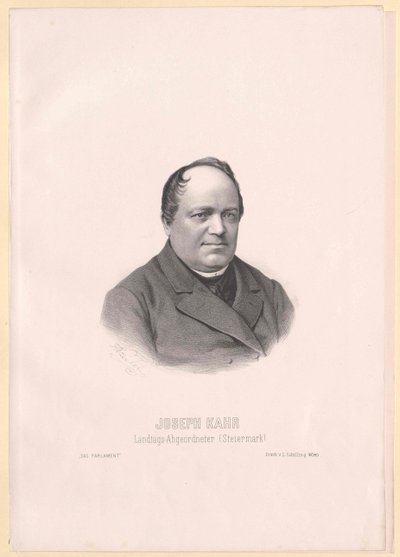 Joseph Kahr alkotó: Artist Unknown