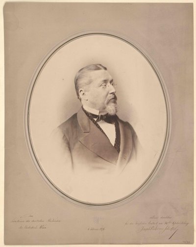 Joseph Viktor von Scheffel (nyomtatás) alkotó: Artist Unknown