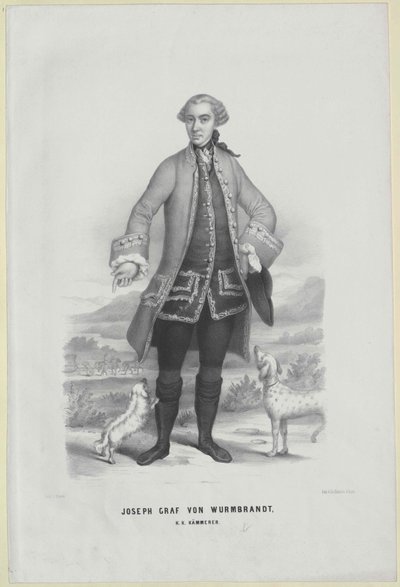 Joseph gróf Wurmbrand alkotó: Artist Unknown