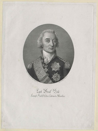 Karl Graf Bose (nyomtatás) alkotó: Artist Unknown