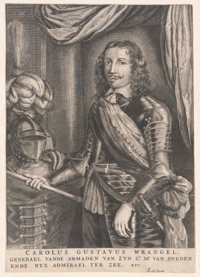 Karl Gustav Wrangel alkotó: Artist Unknown