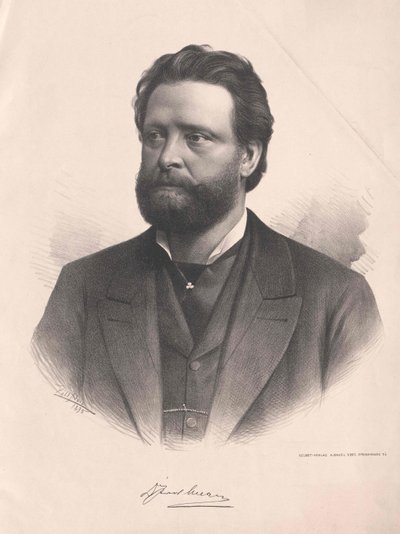 Karl Lueger (nyomtatás) alkotó: Artist Unknown