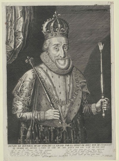 IV. Henrik, Franciaország királya alkotó: Artist Unknown