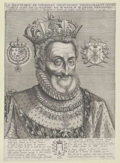 IV. Henrik, Franciaország királya alkotó: Artist Unknown