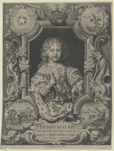 XIV. Lajos francia király alkotó: Artist Unknown
