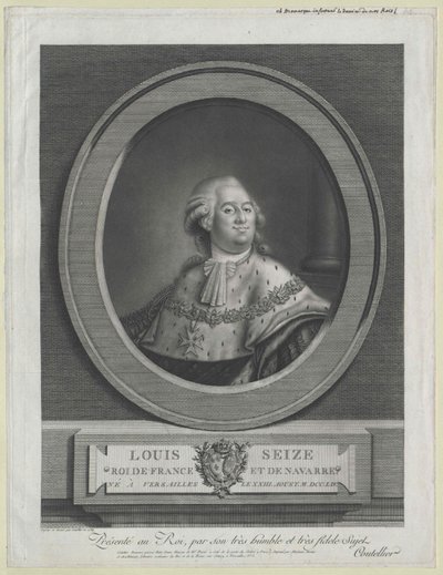 XVI. Lajos francia király alkotó: Artist Unknown