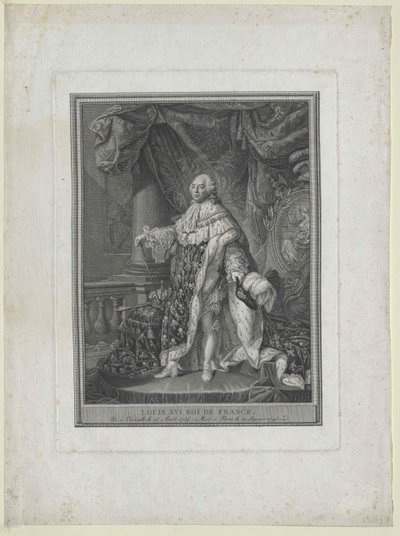 XVI. Lajos francia király alkotó: Artist Unknown