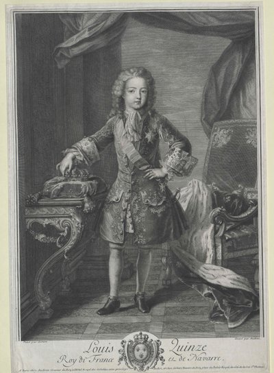 XV. Lajos francia király alkotó: Artist Unknown