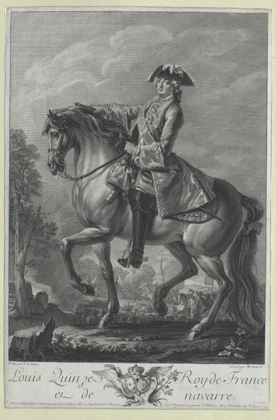 XV. Lajos francia király alkotó: Artist Unknown