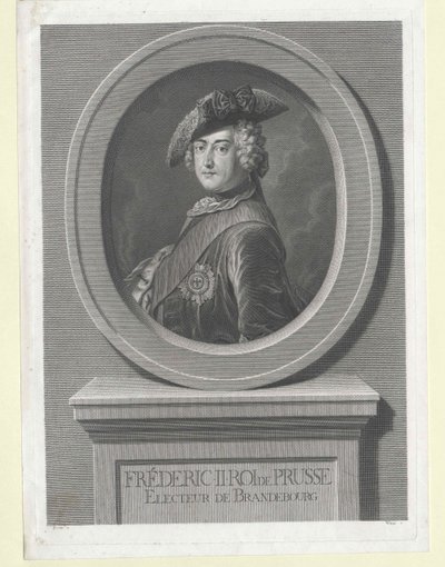 II. Frigyes porosz király alkotó: Artist Unknown