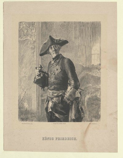 II. Frigyes porosz király alkotó: Artist Unknown