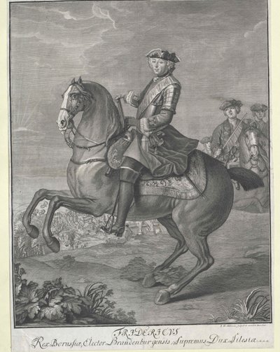 II. Frigyes porosz király alkotó: Artist Unknown